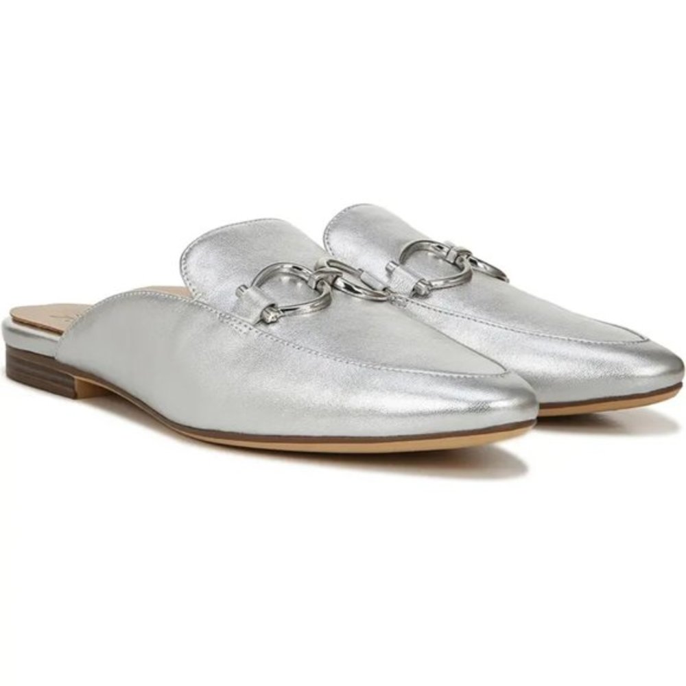 Leanna Mule NATURALIZER Silver Shoe 8.5
